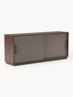 Aparador de madera con frente tapizado Wisp