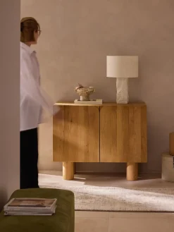 Aparador de madera de roble Cadi