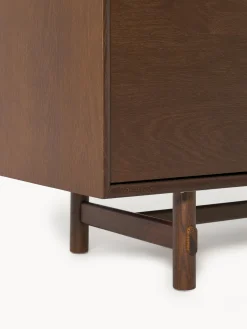 Aparador pequeño de madera de roble Diana