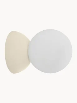 Aplique / Plafón pequeño de hormigón y vidrio Zero