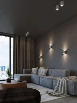 Aplique artesanal de cemento Rosalia