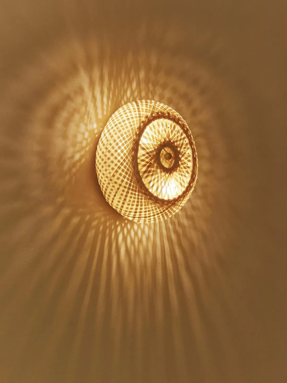 Aplique de bambú de diseño Evelyn