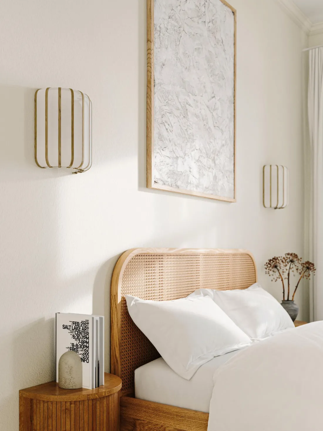 Aplique de bambú Salma