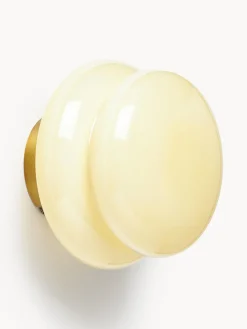 Aplique de vidrio opalino Baya