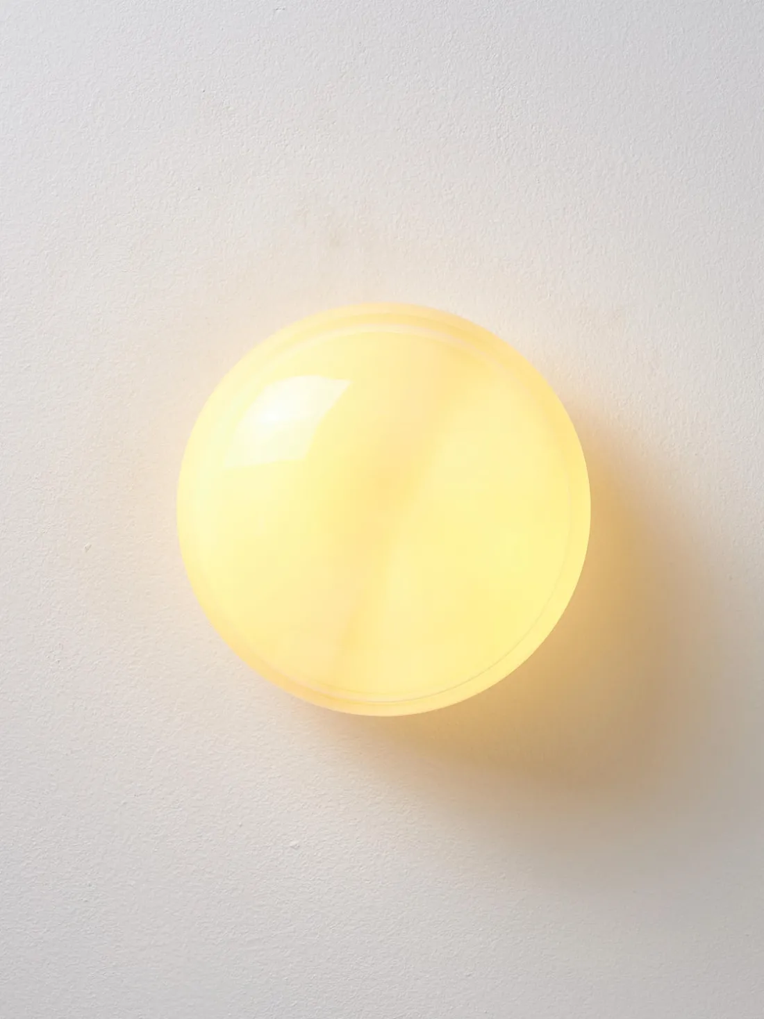 Aplique de vidrio opalino Baya