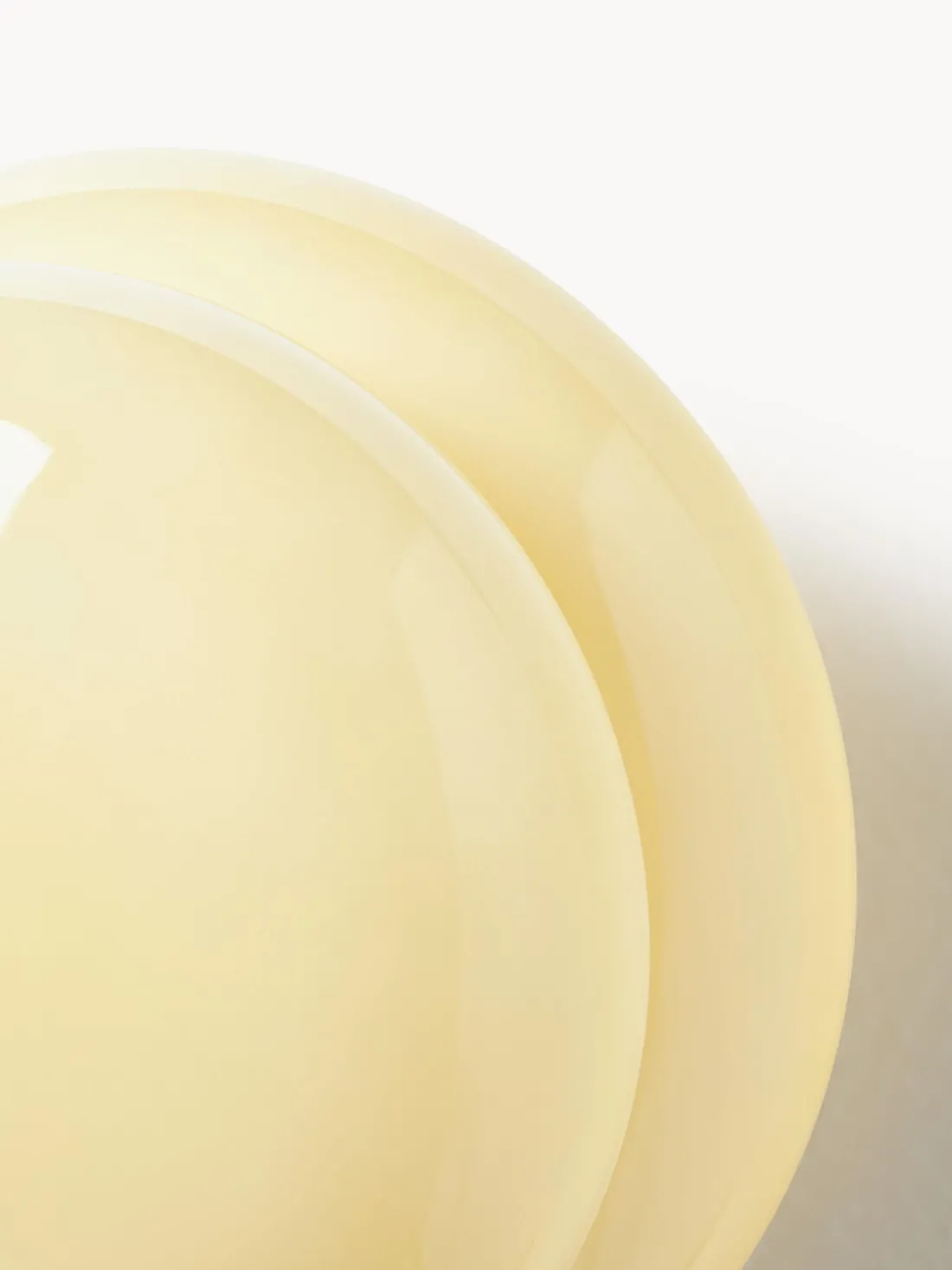 Aplique de vidrio opalino Baya