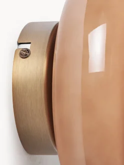 Aplique de vidrio opalino Baya