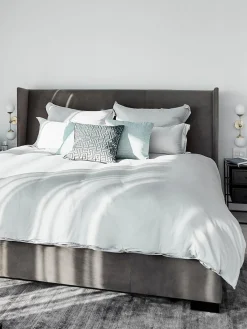 Aplique grande de vidrio opalino Beth