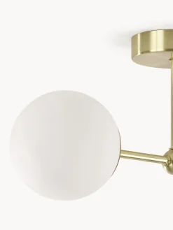 Aplique grande de vidrio opalino Beth