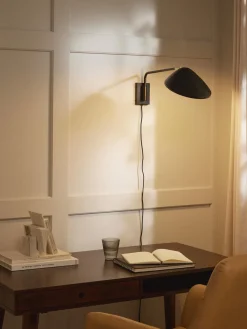 Aplique grande Neron, con enchufe