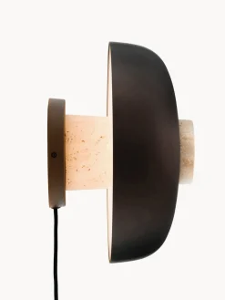 Aplique regulable de travertino Reverse