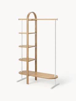 Armario de madera de eucalipto con estantes Bellwood