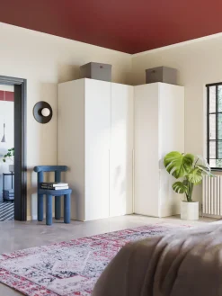 Armario esquinero modular Leon, 3 puertas (165 cm), diferentes variantes