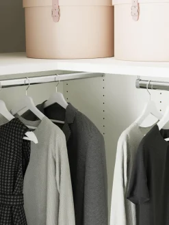 Armario esquinero modular Leon, 3 puertas (165 cm), diferentes variantes