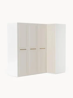 Armario esquinero modular Charlotte, 4 puertas (215 cm), diferentes variantes