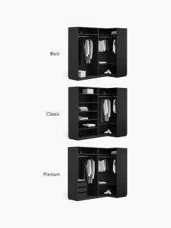 Armario esquinero modular Simone, 4 puertas (215 cm), diferentes variantes