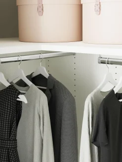 Armario esquinero modular Leon, 2 puertas (115 cm)