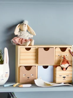 Armario infantil de madera de pino Calle