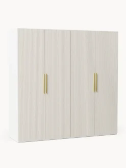 Armario modular con puertas giratorias Simone, An 200 cm, variantes diferentes