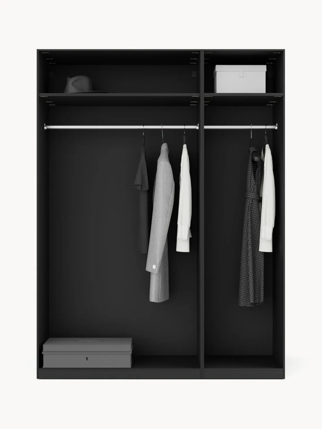 Armario modular Leon, An 150 cm, variantes diferentes