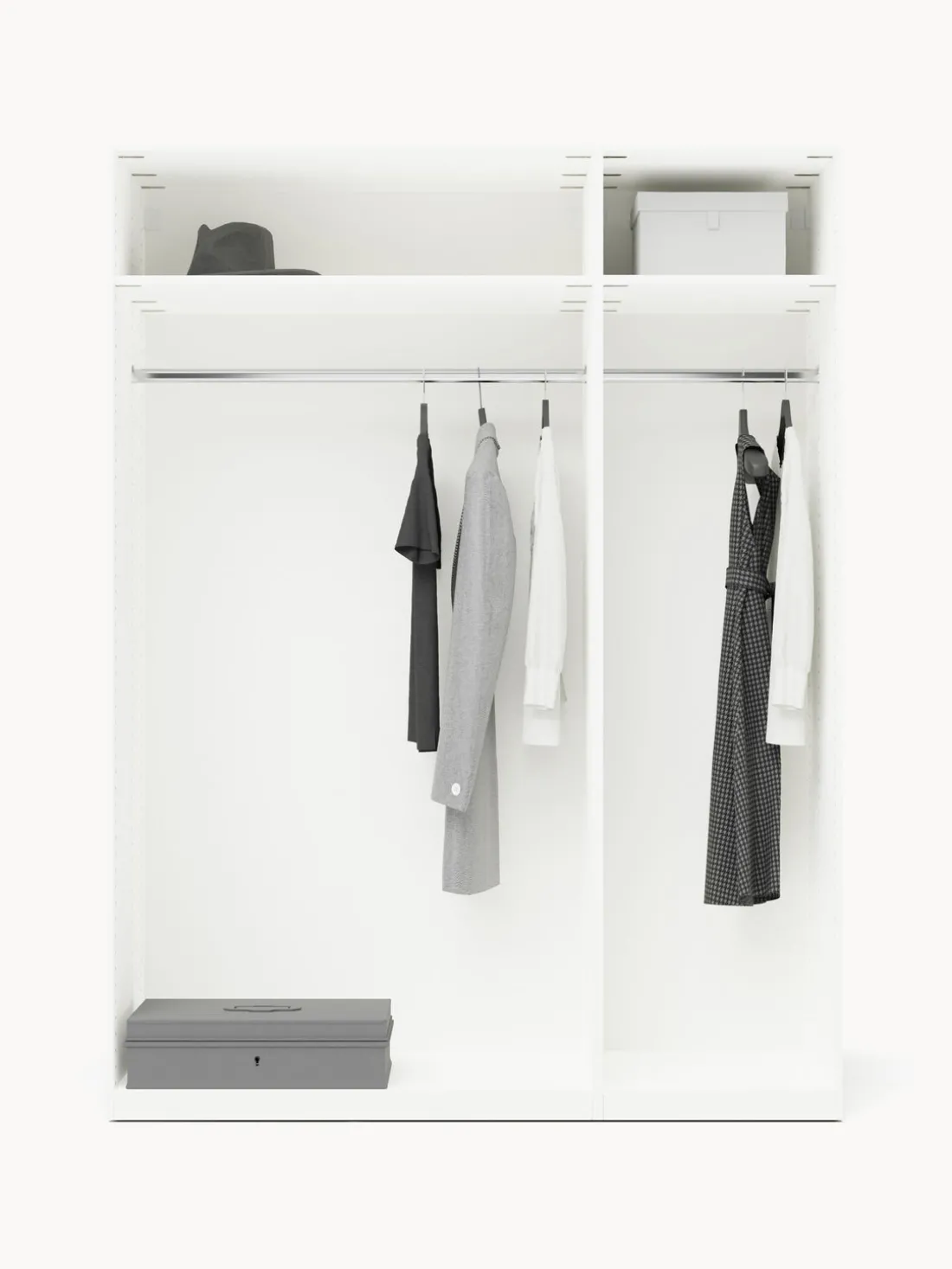 Armario modular Simone, An 150 cm, variantes diferentes