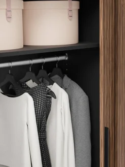 Armario modular Simone, 2 puertas correderas (150 cm), diferentes variantes