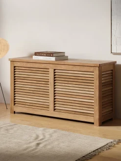Baúl de madera de teca Storage