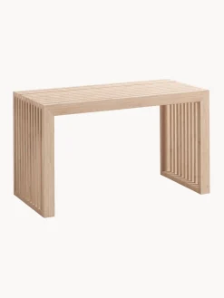 Banco de madera de bambú Rib