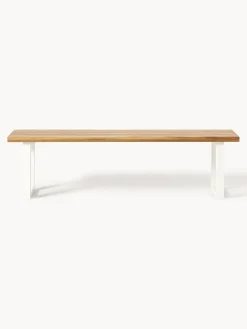 Banco de madera de roble Oliver, tamaños diferentes