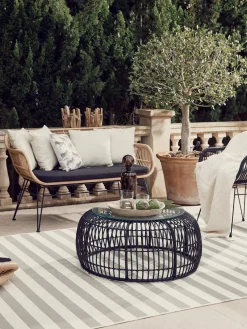 Banco de polirratán Costa