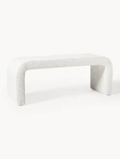 Banco en tejido bouclé Penelope