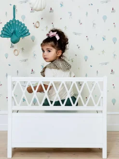 Banco infantil con espacio de almacenamiento Harlequin