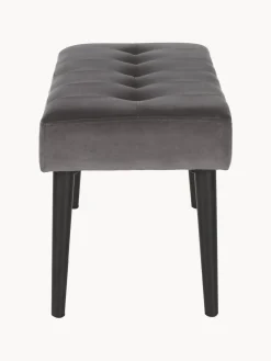 Banco tapizado en terciopelo Glory