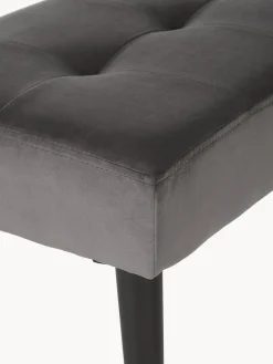 Banco tapizado en terciopelo Glory