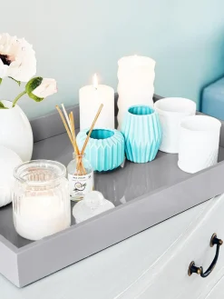 Bandeja brillante Hayley, 50 cm