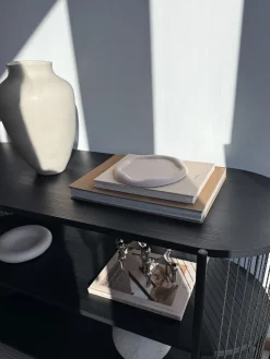 Bandeja decorativa artesanal Cloud