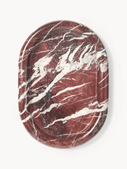 Bandeja decorativa de mármol Maba