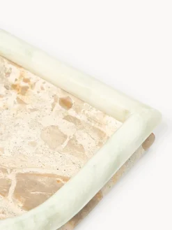 Bandeja decorativa de mármol Maba
