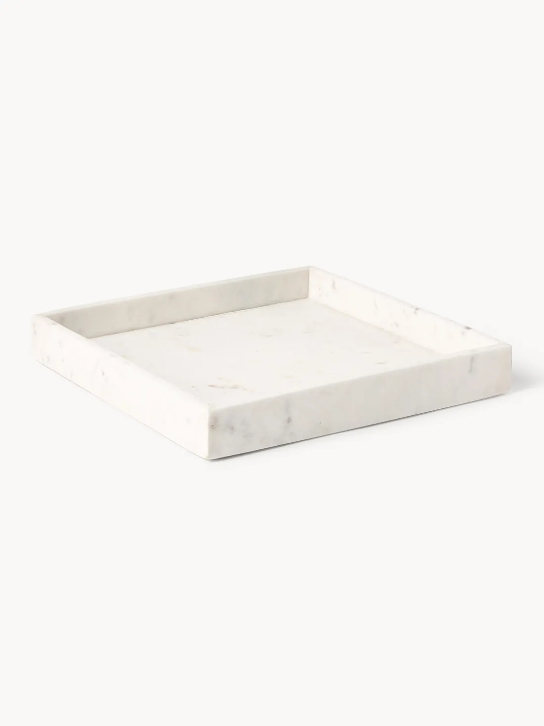 Bandeja decorativa pequeña de mármol Venice