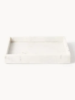 Bandeja decorativa pequeña de mármol Venice