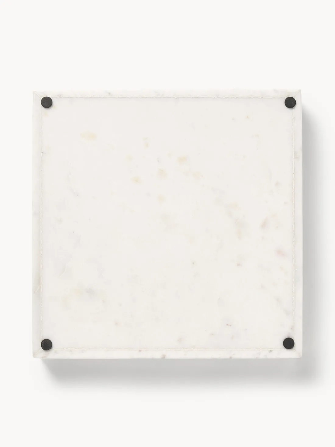 Bandeja decorativa pequeña de mármol Venice