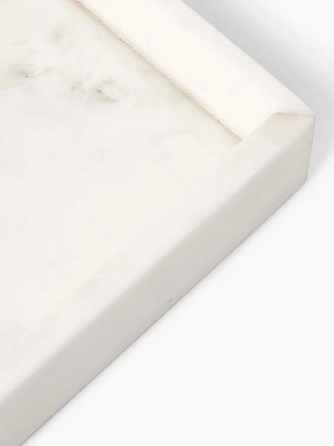 Bandeja decorativa pequeña de mármol Venice