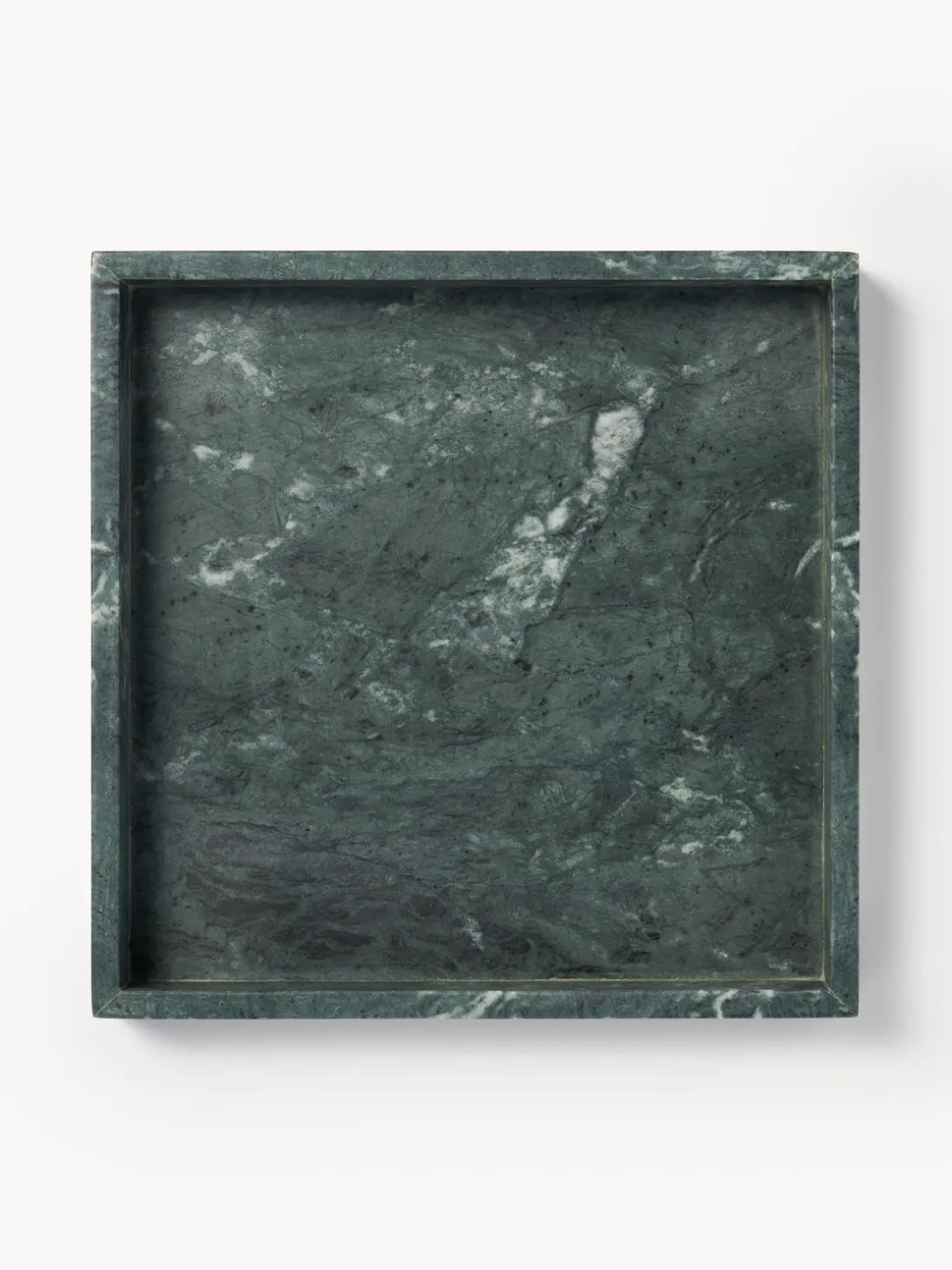 Bandeja decorativa pequeña de mármol Venice