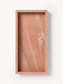 Bandeja decorativa pequeña de mármol Venice