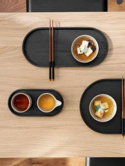 Bandeja para servir de madera de sauce Kopek, tamaños diferentes