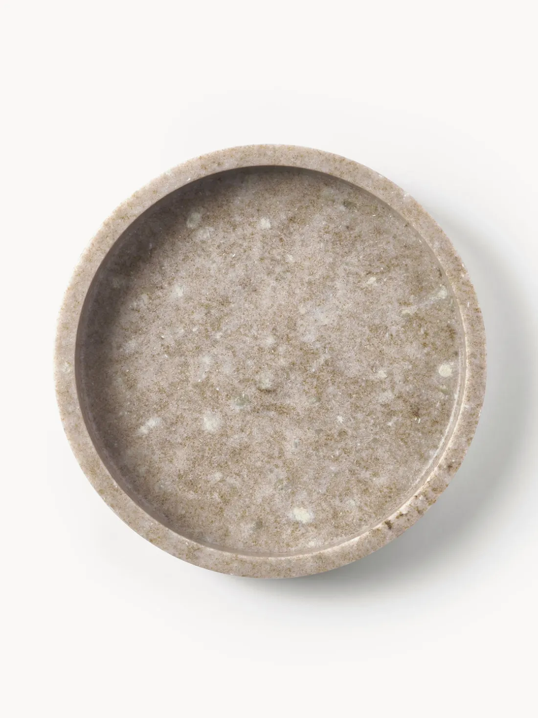 Bandeja redonda decorativa de mármol Venice