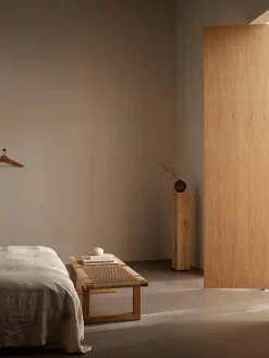 Bando con asiento tejido a mano BH0489