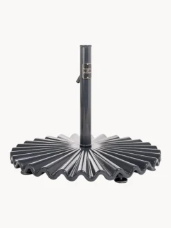 Base de sombrilla redonda grande Clamshell
