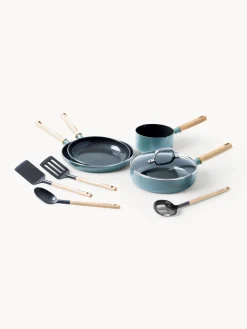 Batería de cocina antiadherente Mayflower, 9 pzas.