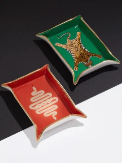 Bol de porcelana con oro Tiger